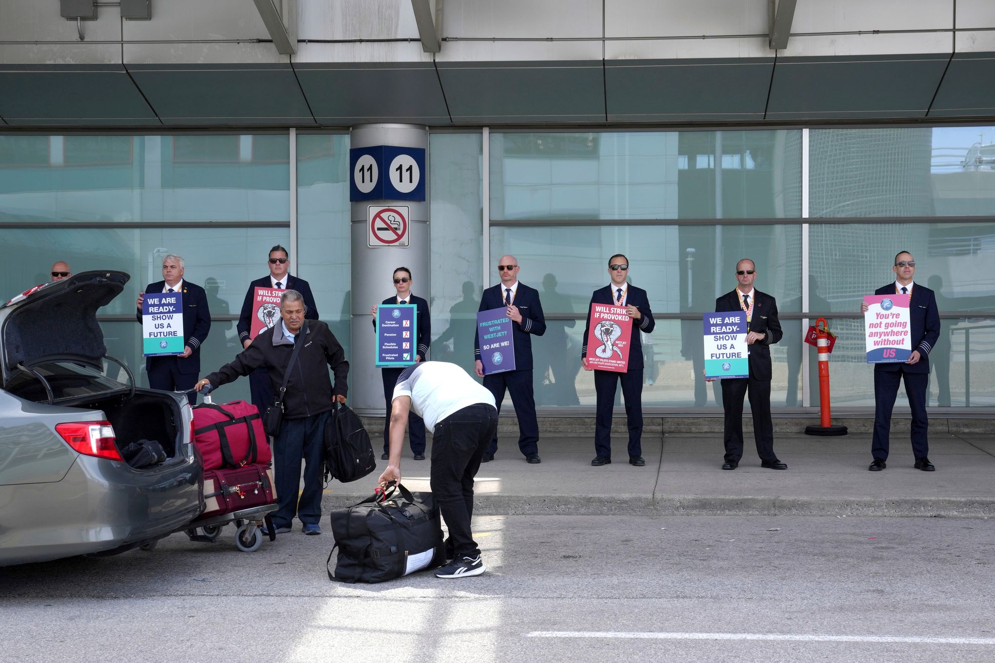 WestJet begins cancelling flights as pilot strike looms