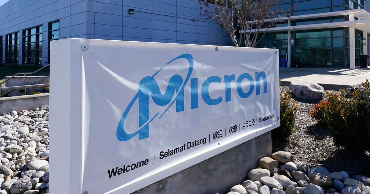 China tells tech manufacturers to stop using Micron chips, stepping up feud with United States