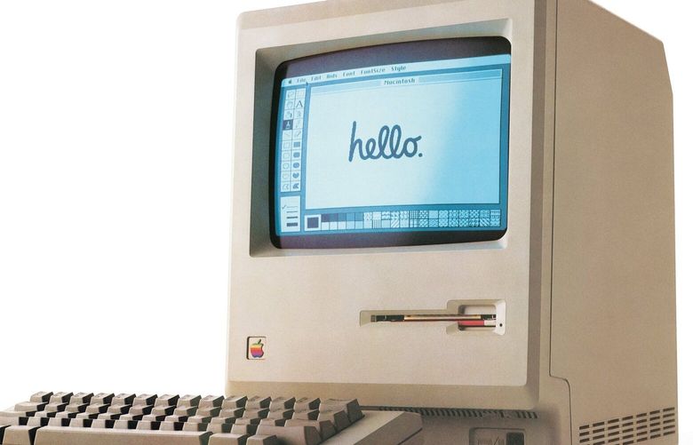 The Apple Macintosh arrived in 1984, when less than 3 percent of Americans owned personal computers. (Apple)