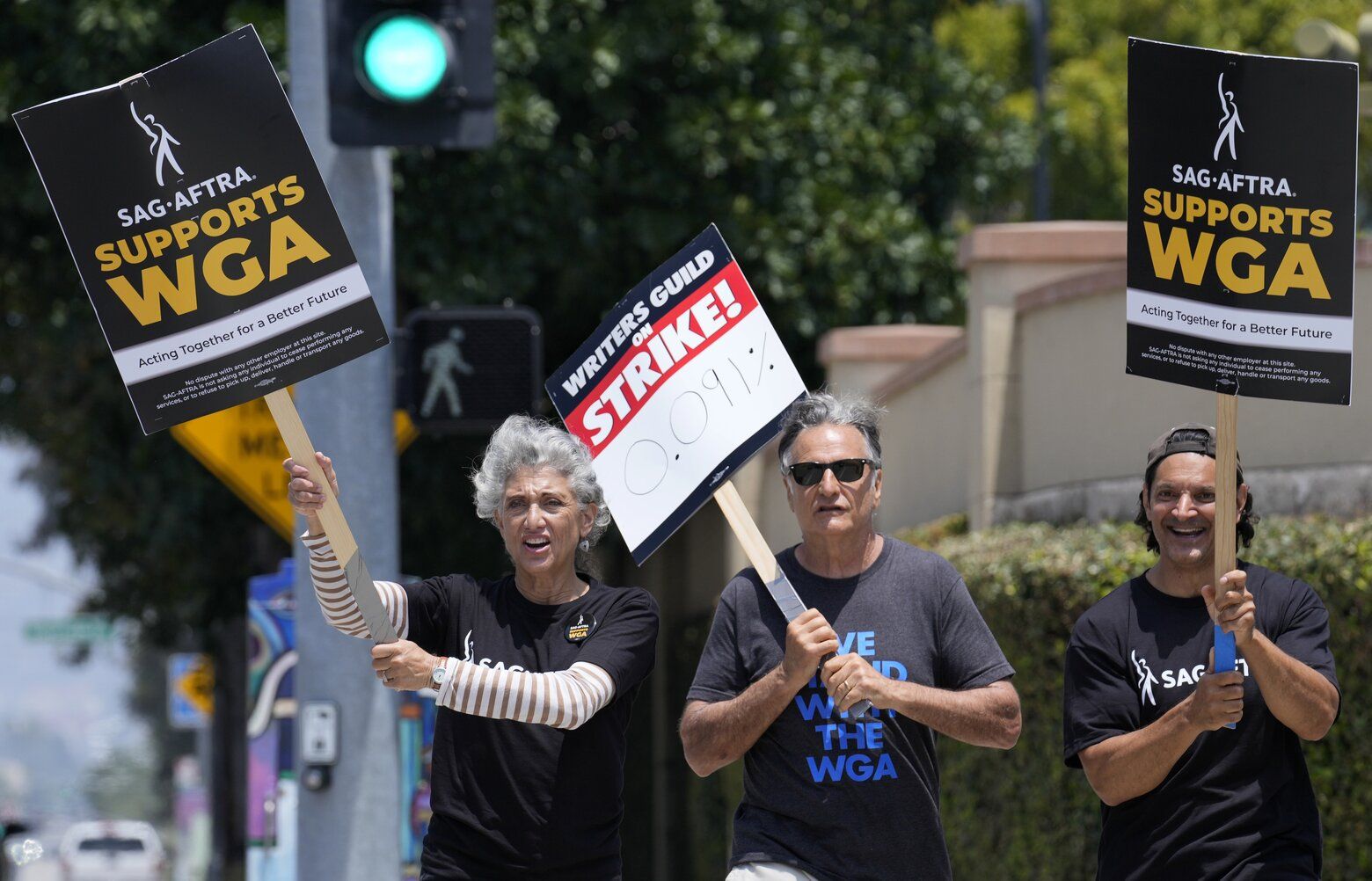 Hollywood Actors Guild Votes To Authorize Strike, As Writers Strike ...