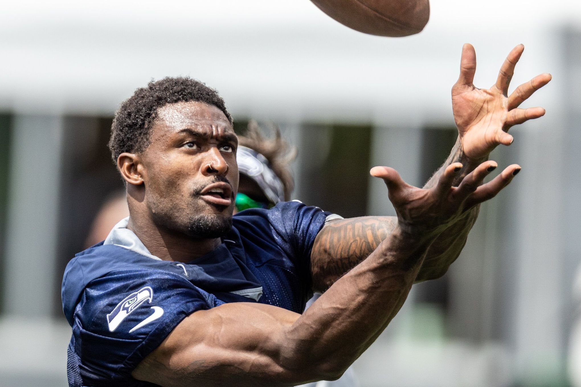 Seattle Seahawks: DK Metcalf 2021 Stand Out Mini - Officially