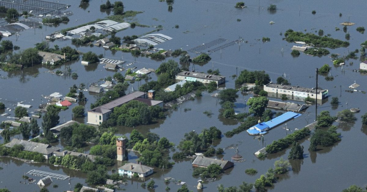 Ap Exclusive: Drone Footage Of Collapsed Dam Shows Devastation, No 