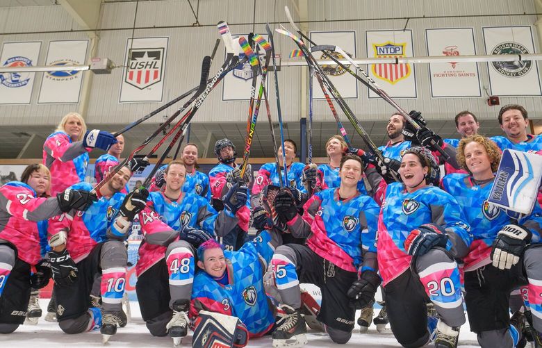 Team Trans, founded four years ago in Boston and believed to be the nation’s first transgender and non-binary hockey association, will make up two of the 18 squads scheduled to play at this weekend’s Seattle Pride Classic tournament at the Kraken Community Iceplex.