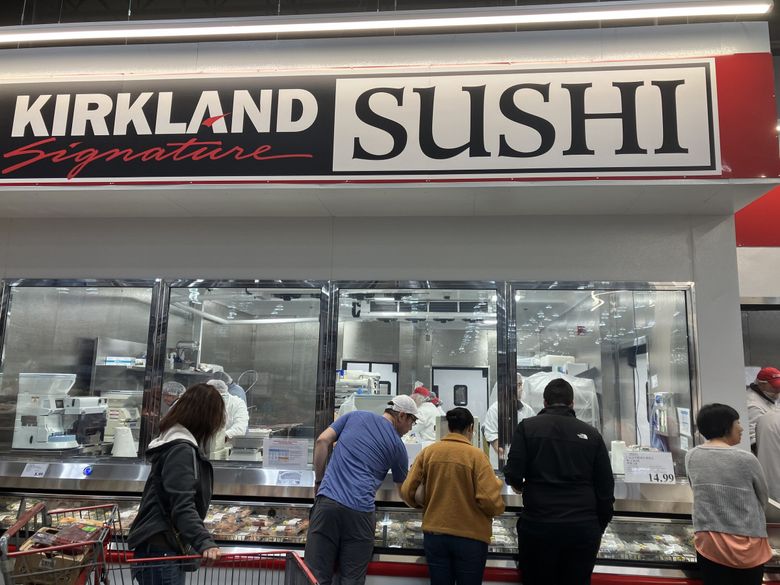 Issaquah's Costco offering made-in-store sushi, a first in the