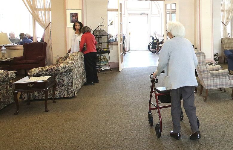 As many as 8 in 10 older Americans couldn’t afford more than four years in an assisted living facility or two years in a nursing home, according to a recent analysis. This is particularly hard for people in the monetary middle; they don’t have enough to cover the costs of long-term care, but they have too many assets to qualify for government assistance.   (Elias Funez/The Union via AP) 