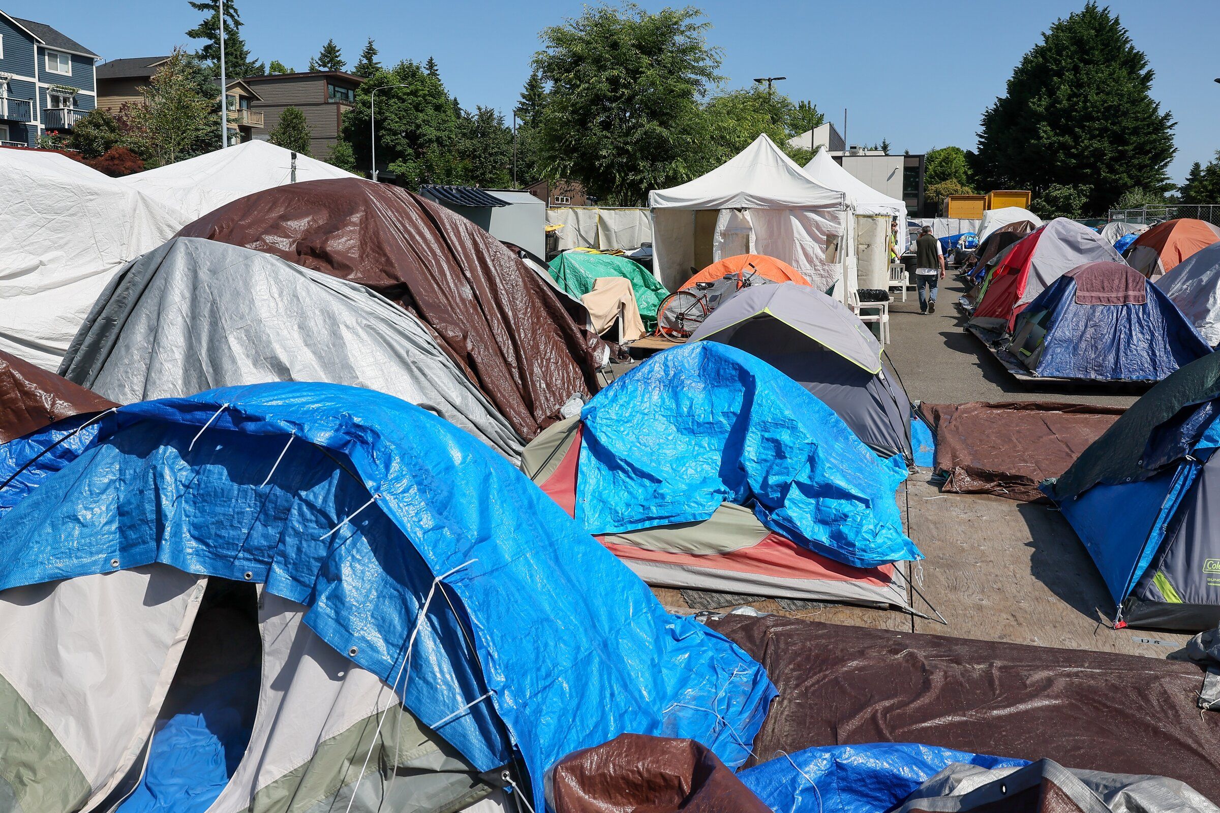 Tent town outlet