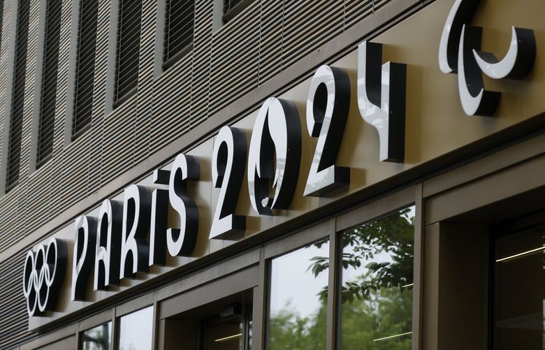 The headquarters of the Paris Olympic organizers is pictured, Tuesday, June 20, 2023 in Saint-Denis, outside Paris. French investigators searched the headquarters of the Paris Olympic organizers Tuesday in probes into suspected corruption, according to the national financial prosecutor’s office. (AP Photo/Thomas Padilla) PAR103 PAR103