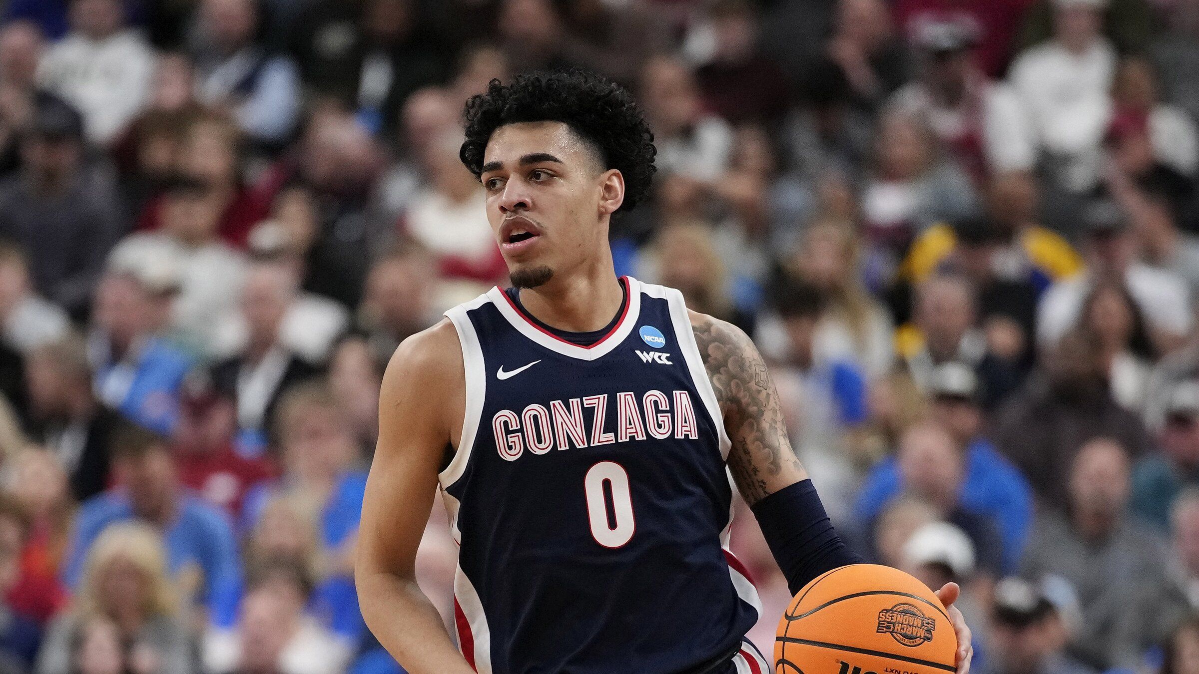 Gonzaga's Julian Strawther picked late in first round by NBA