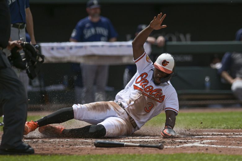 MLB: Orioles overcome George Kirby's masterful start, beat Mariners 1-0 in  10 innings to end Seattle's 8-game win streak