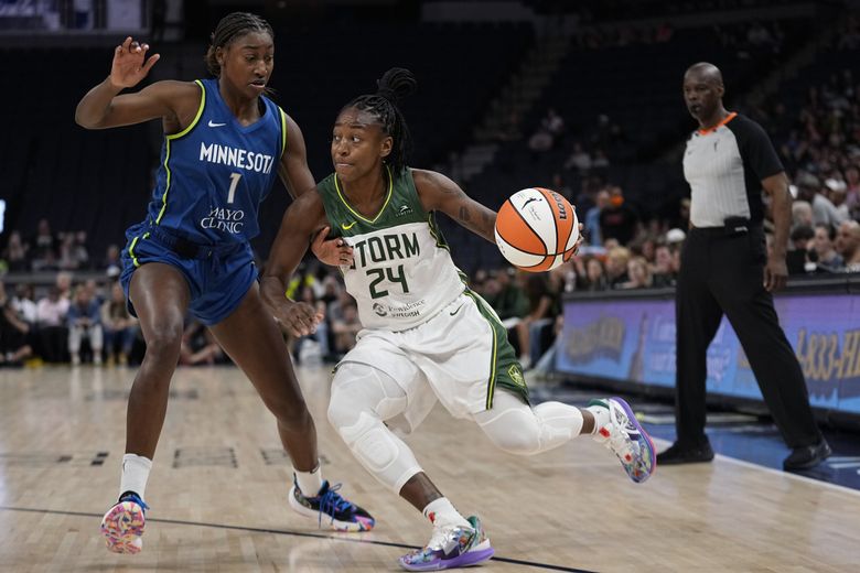 Storm can't stop Napheesa Collier, fall on the road to Lynx | The Seattle  Times