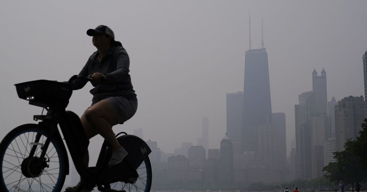 Canadian wildfire smoke gives Minnesota city the worst air in the US