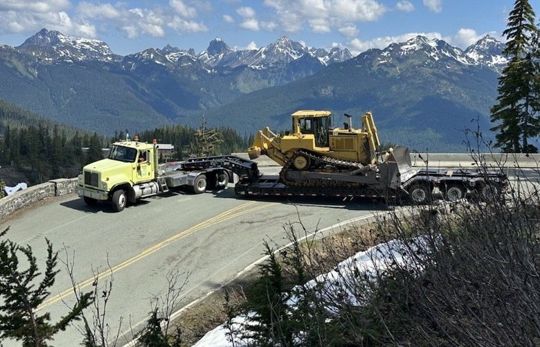 State route 542 to Artist Point is reopened for the season.