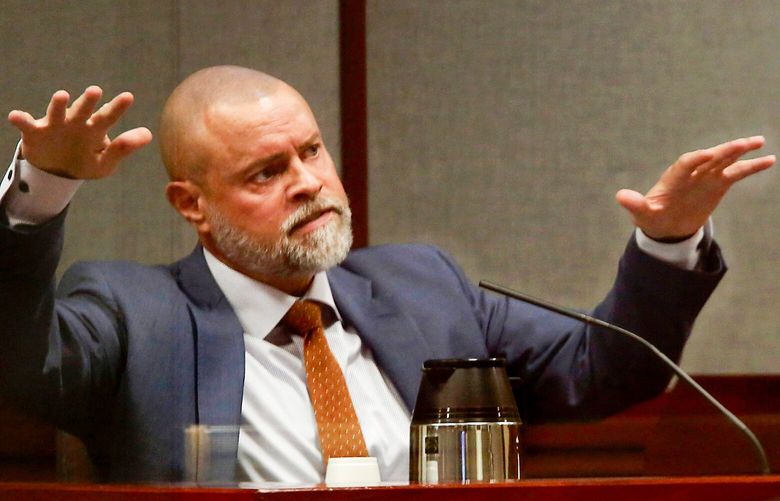 Benton Franklin Superior Court Judge Sam Swanberg is back on the bench after he was acquitted of domestic violence assault charges. (Bob Brawdy/Tri-City Herald)