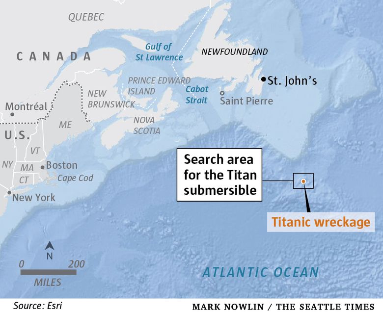 Missing Titanic Sub: Debris Field Found Near Shipwreck Site