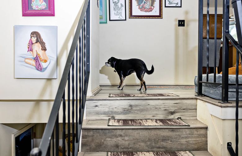 Gray flooring, especially vinyl planking, has become a source of vitriol for many people, who express their distaste on social media with posts that have frequently gone viral. (Kim Raff/The New York Times)