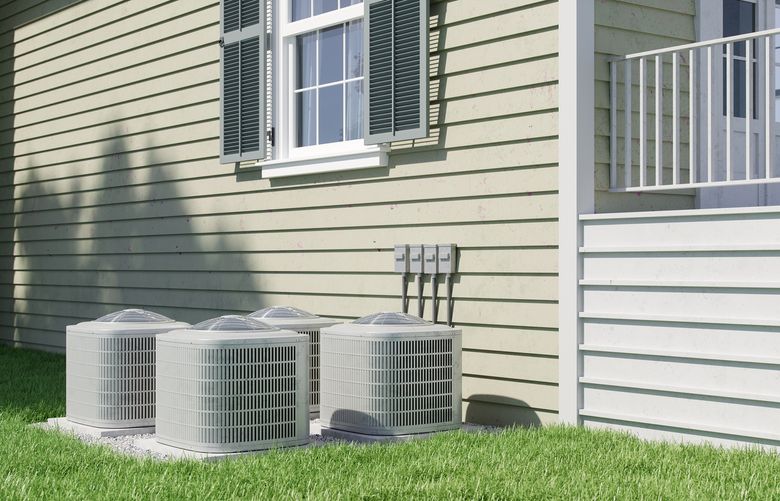 Air conditioning units have become a must in many homes as cities reach record-high temperatures, but there are methods to lessen the negative environmental impacts that these devices cause. (Getty Images)
