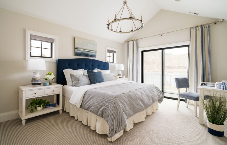Munnell-Kruus recommends trying out sleep technology. Think moisture-wicking sheets, memory foam pillows and adjustable beds. (Courtesy of M.C. Anderson Photography)
