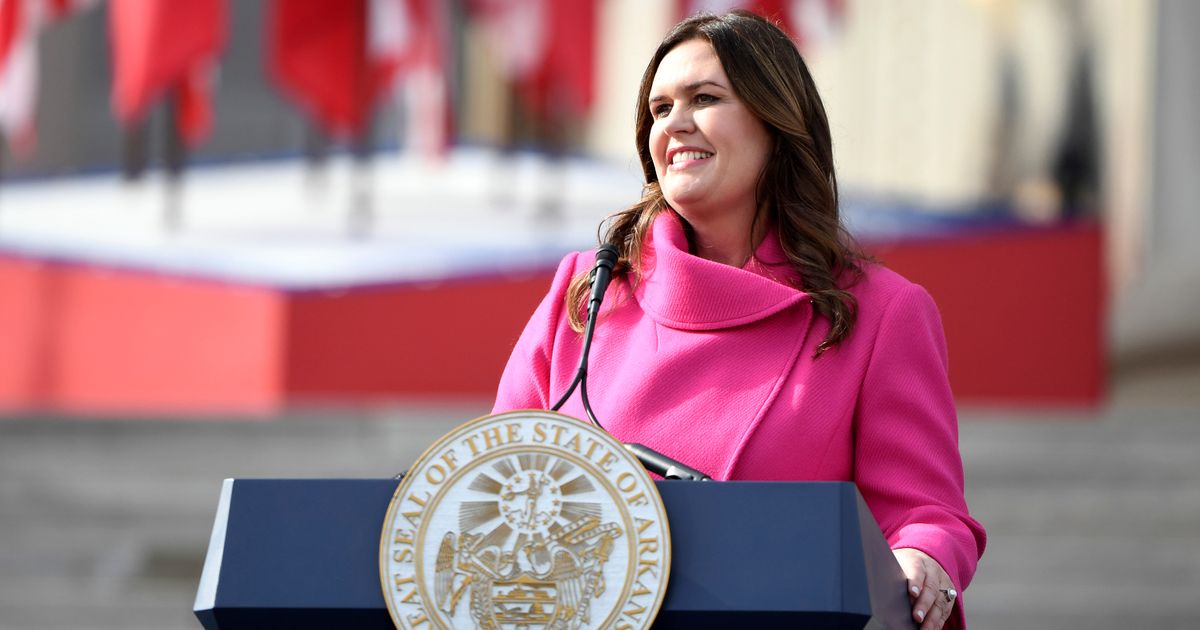 Sarah Huckabee Sanders travels to Europe for 1st overseas trade mission as Arkansas governor