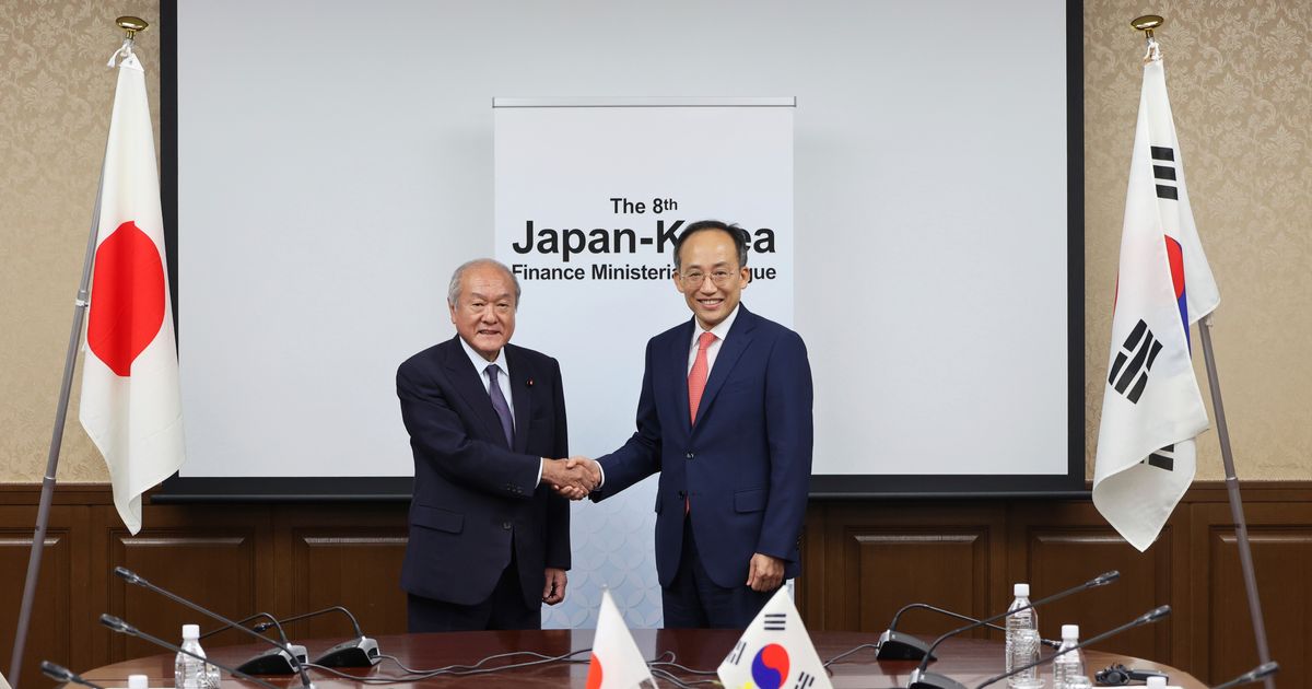 Finance ministers of Japan and South Korea agree to resume currency ...