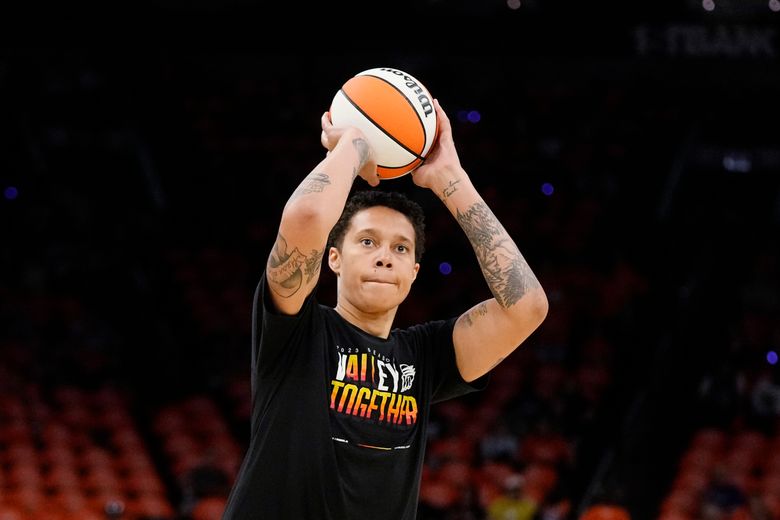 Brittney Griner is leading the WNBA in jersey sales