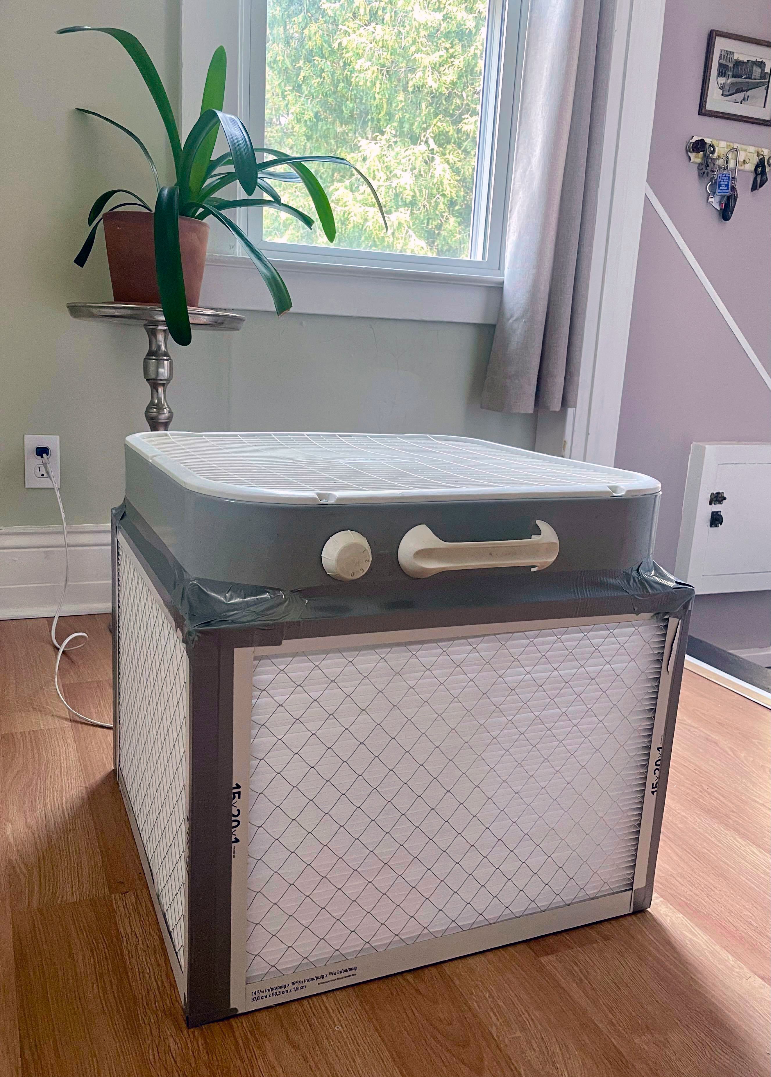 Diy room store air purifier