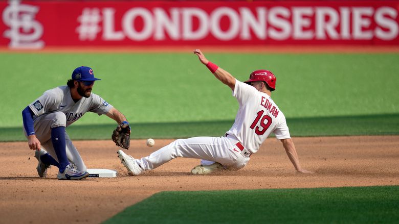 Cardinals rally for 7-5 win over the Cubs to split London series