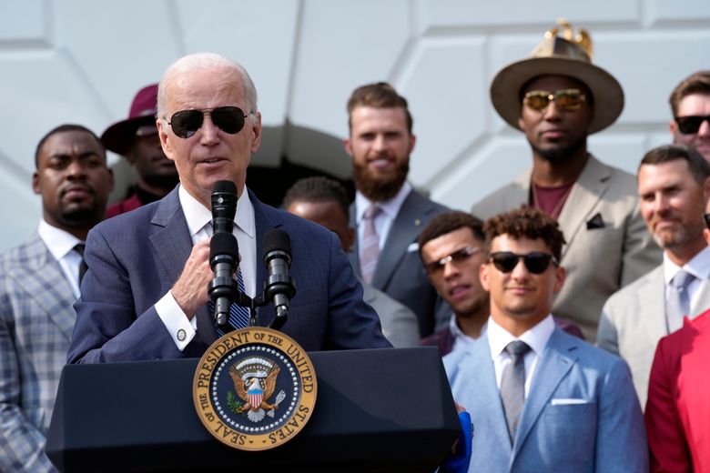 Biden Celebrates Super Bowl Champions at the White House - The New York  Times