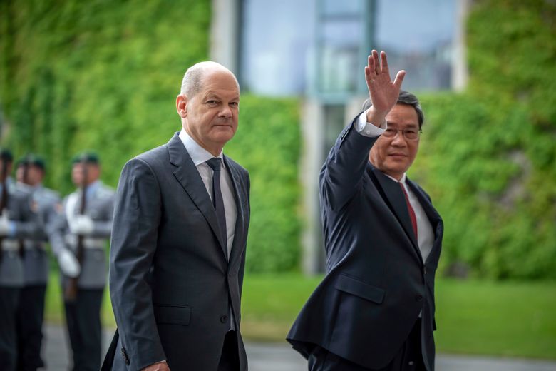 Germany, China hold high-level meeting amid tensions over trade, Ukraine | The Seattle Times