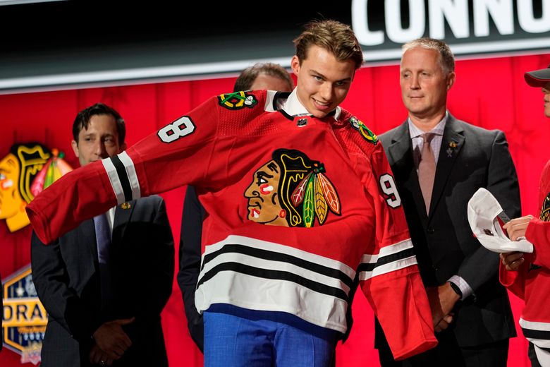 Connor Bedard, as expected, taken first in the NHL draft by the Chicago  Blackhawks - The San Diego Union-Tribune