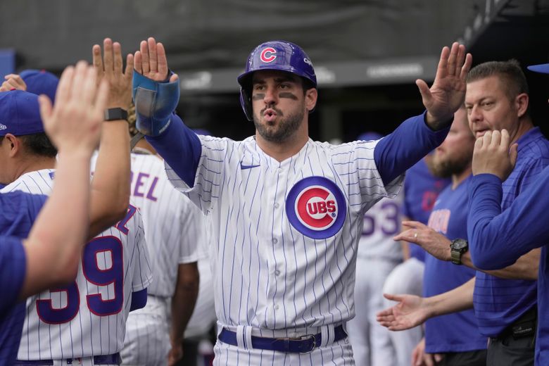 Happ homers twice, Steele pitches Cubs over Cardinals 9-1 in MLB's return  to London