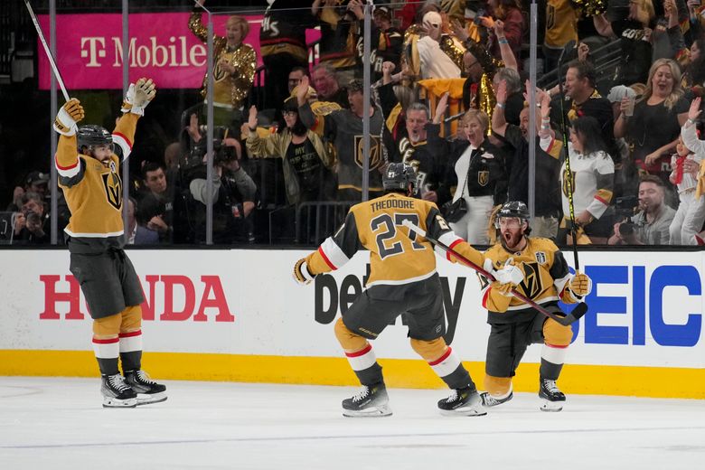 Stanley Cup final: Vegas Golden Knights put seven past Florida to