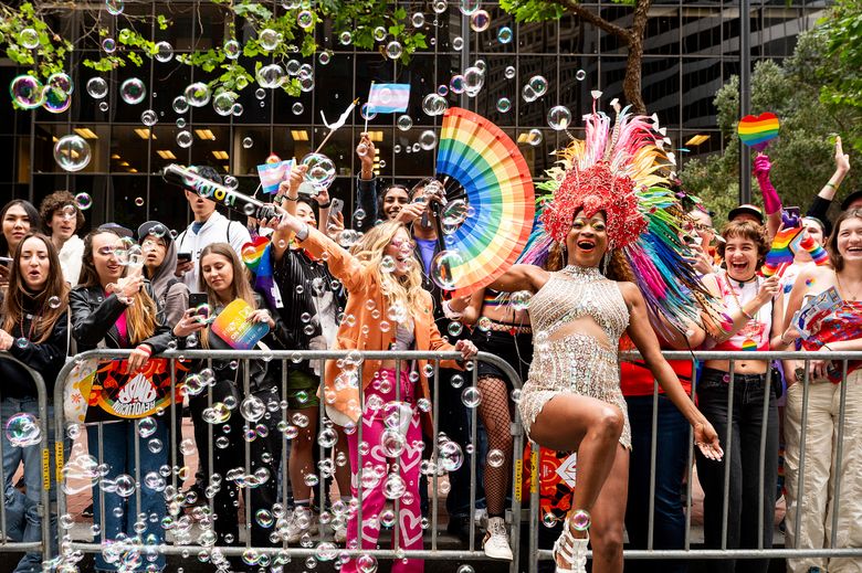 AP PHOTOS: Rainbows around the world as LGBTQ+ Pride is celebrated  throughout June