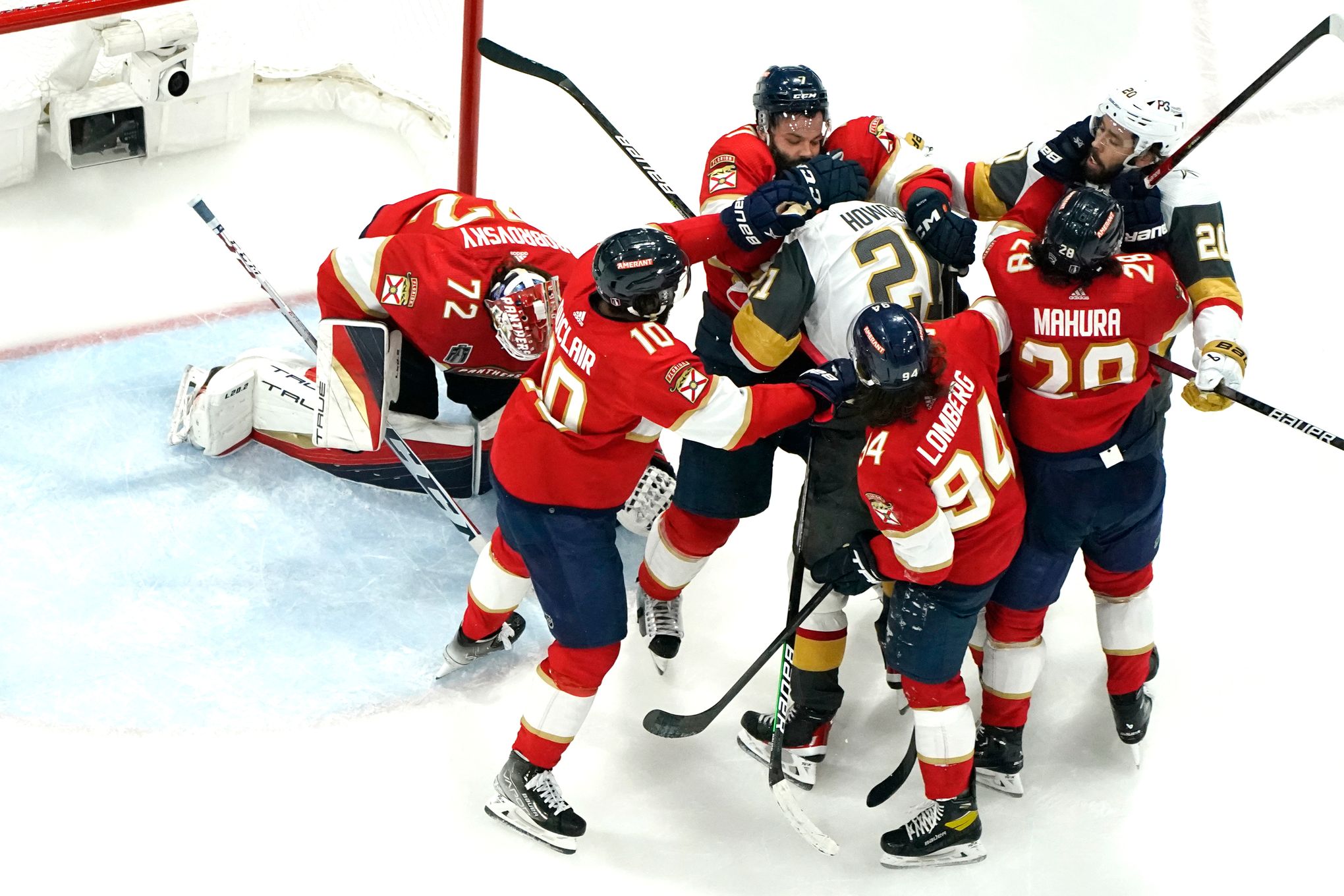 Matthew Tkachuk won't play for Panthers in Game 5 Tuesday night