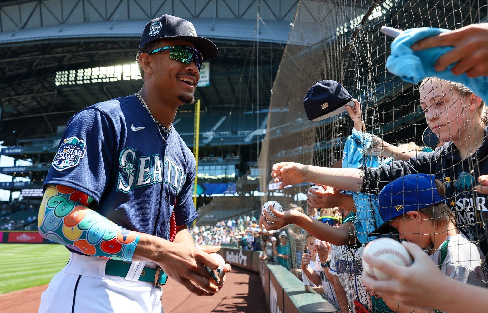 Mariners' Julio Rodriguez, George Kirby added to American League