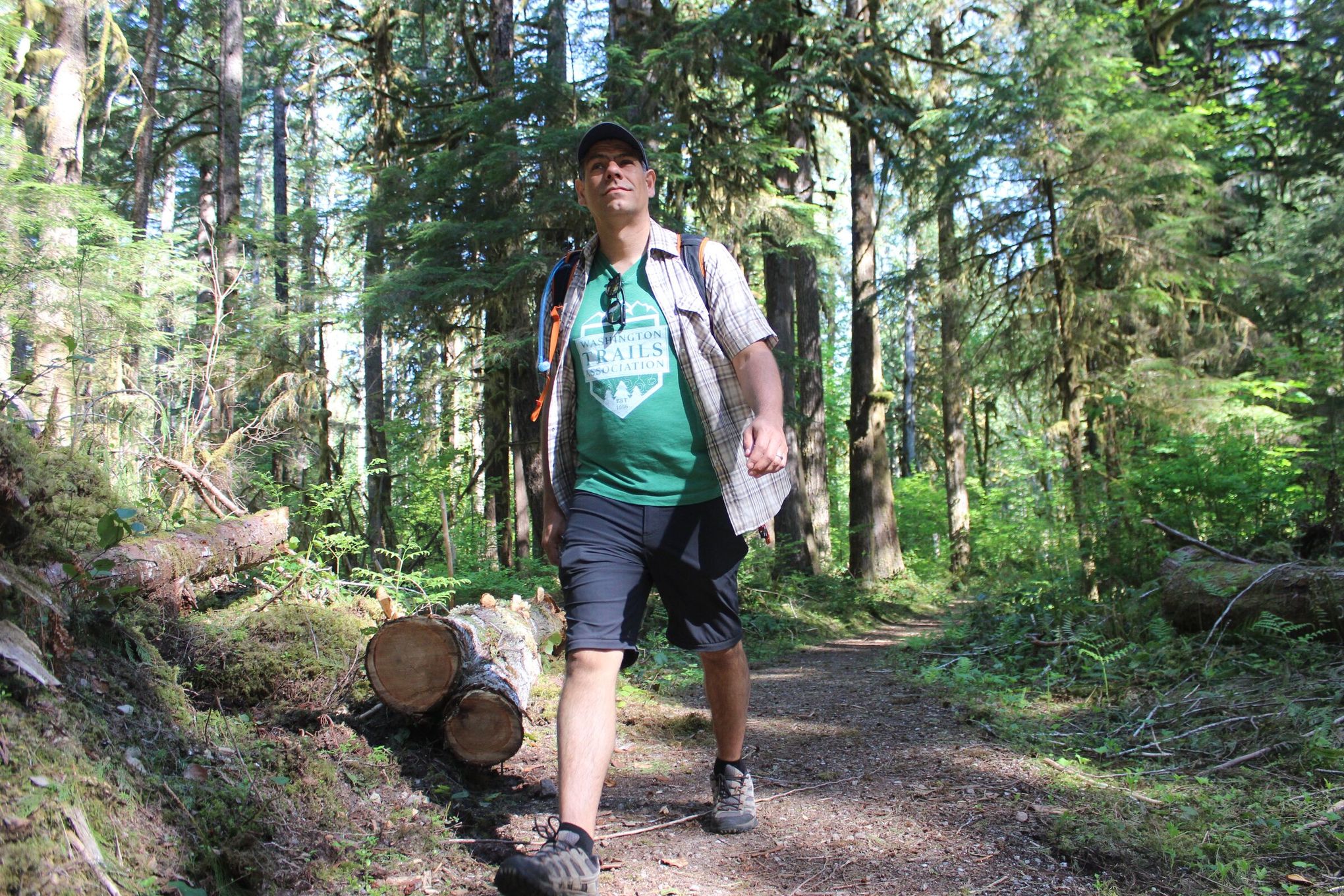 Talking shop on a hike with the Washington Trails Association CEO