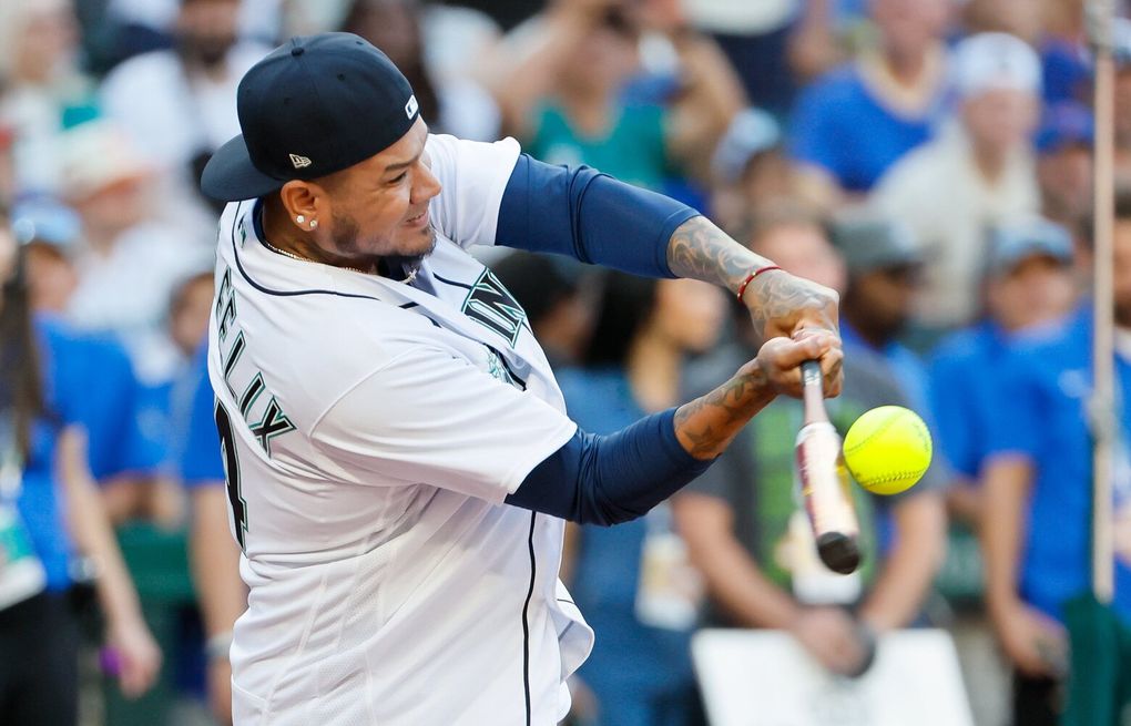 Soon-To-Be Seattle Mariners Hall of Famer Felix Hernandez Goes Deep in  Celebrity Softball Game at All-Star Festivities - Fastball