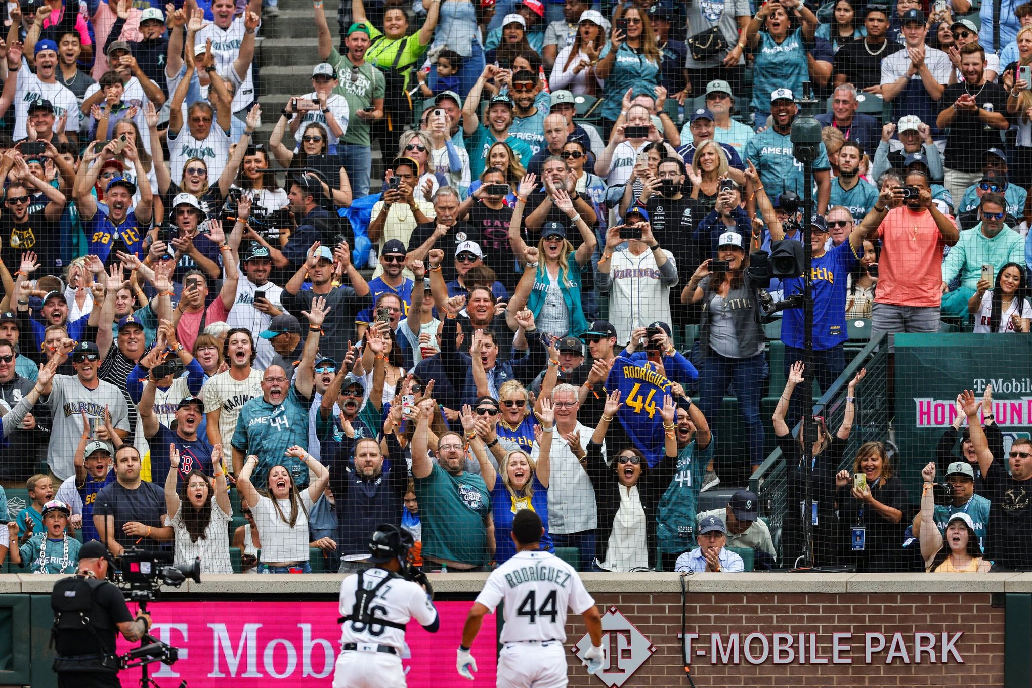 Julio Rodriguez's inside-the-park homer was years in the making for Mariners