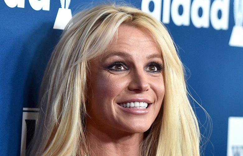 Britney Spears attends the 29th Annual GLAAD Media Awards at the Beverly Hilton Hotel on April 12, 2018, in Beverly Hills, California. (Alberto E. Rodriguez/Getty Images/TNS) 84416481W