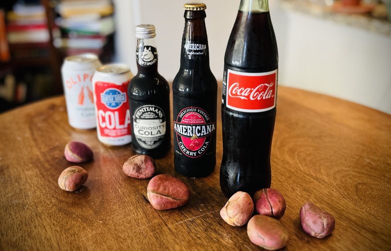 Kola nuts were a thing in the 19th century, but no longer play a role in Coca-Cola.