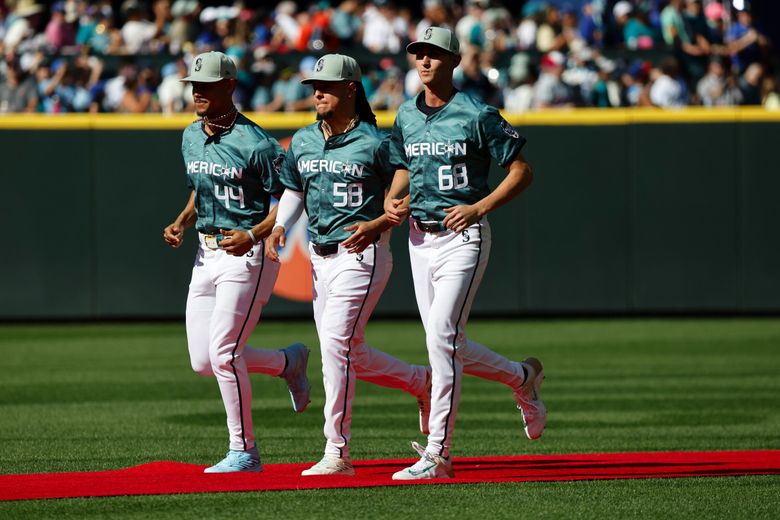 Julio Rodriguez American League Women's 2023 MLB All Star Game Teal Jersey  -  Worldwide Shipping