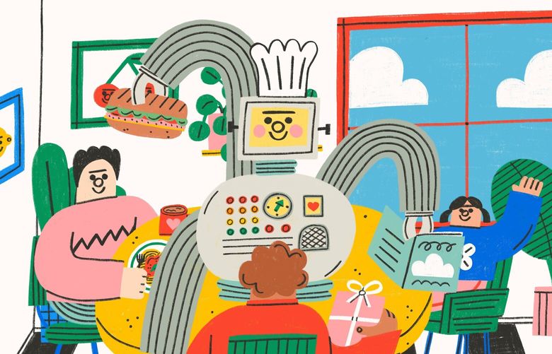 You can plan meals, find gifts and create stories using generative AI. (Tess Smith-Roberts/The New York Times) 