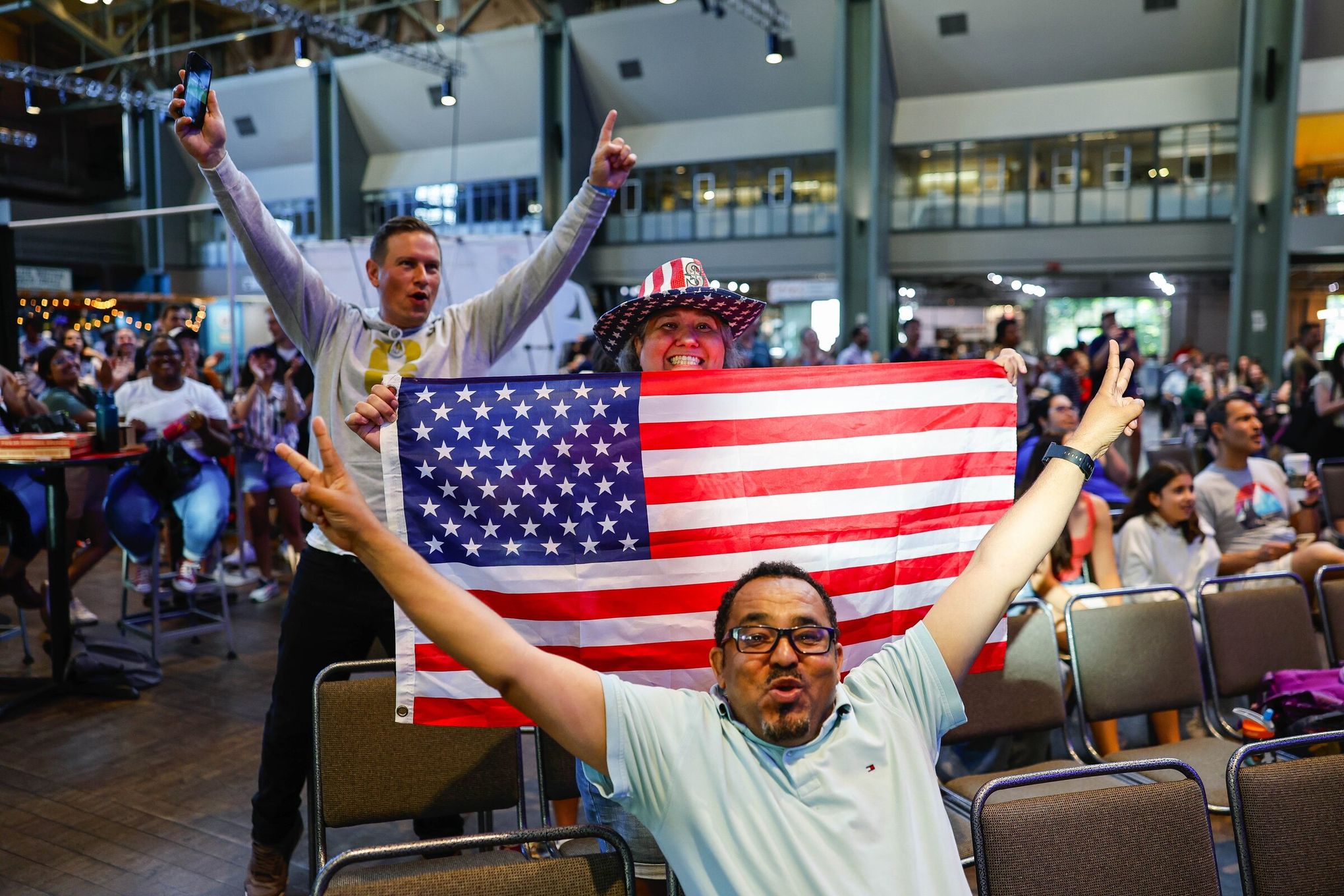 Americans descend on New Zealand to cheer for the U.S. women's