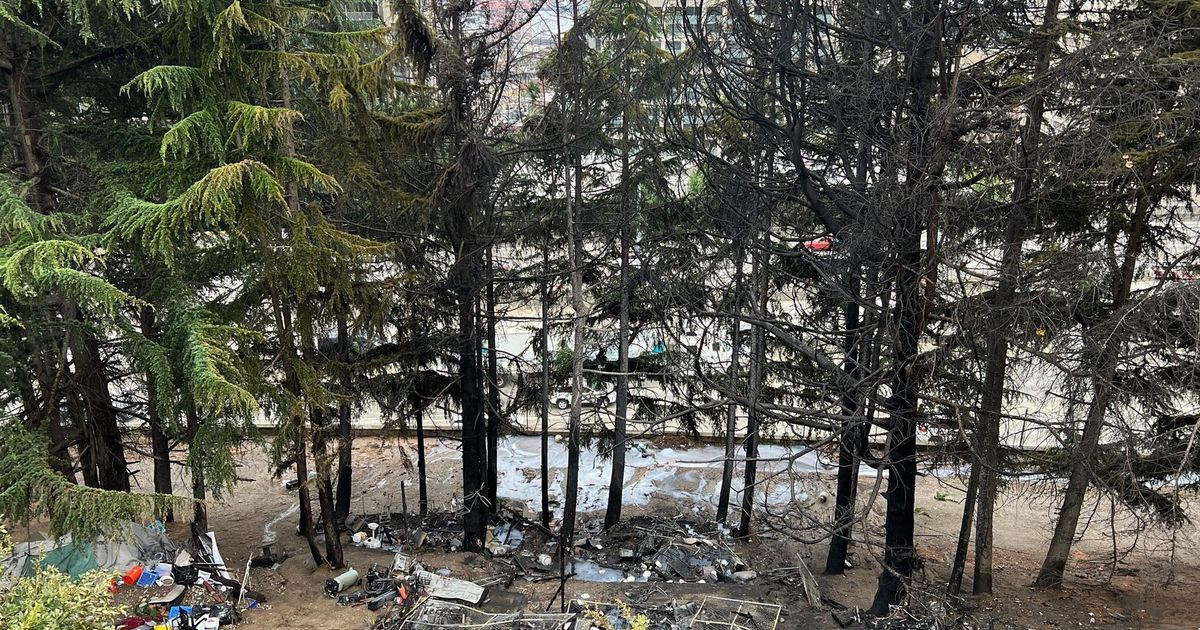 I5 northbound ramp to James Street reopens after encampment fire The