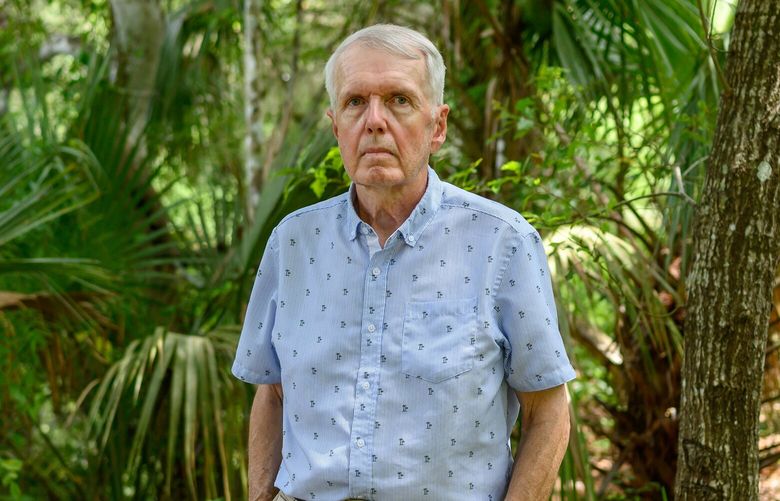 David Swisher, who is among the people suing Gilead Sciences, in Dunnellon, Fla., July 5, 2023. He took the company’s HIV drug Truvada for 12 years and developed kidney disease and osteoporosis. (Todd Anderson/The New York Times) XNYT0321 XNYT0321