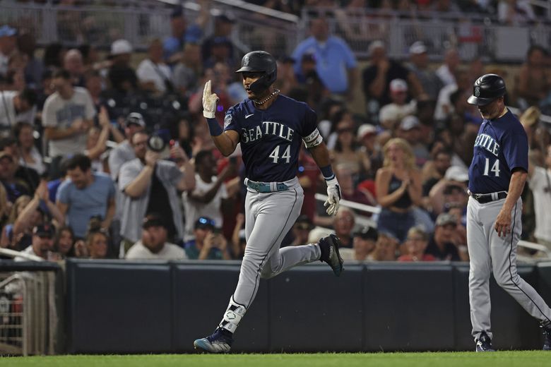 Seattle Mariners - No. 44, batting seventh for the Seattle