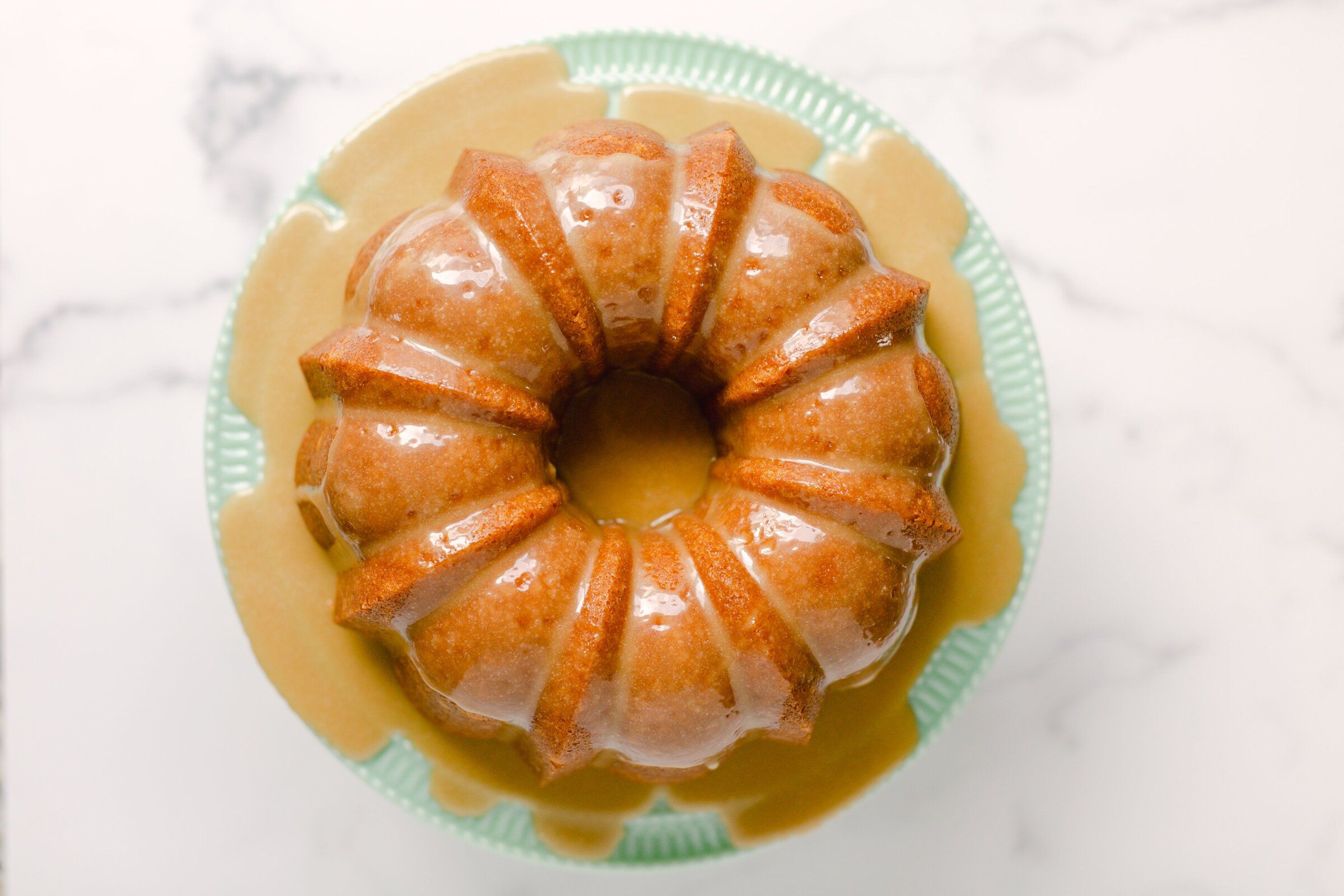 Apple Cake with Honey Glaze Recipe - Shugary Sweets