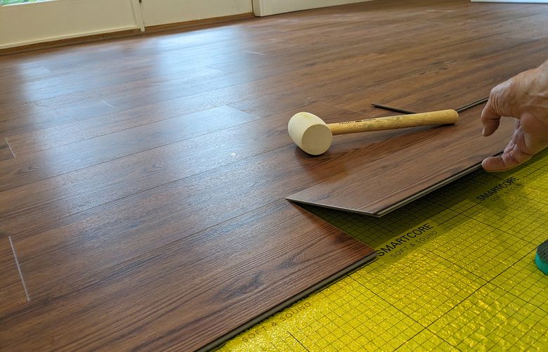 You don’t often get to see the underbelly of a deck. There are very important structural elements in this photo a DIYer might never incorporate into their deck. (Tim Carter/Tribune Content Agency)