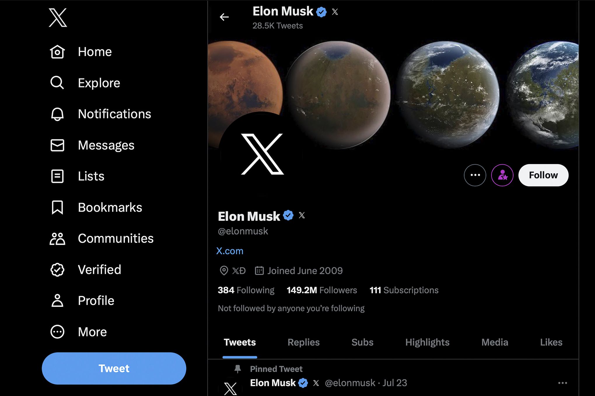 Elon Musk reveals new X logo to replace Twitter's blue bird