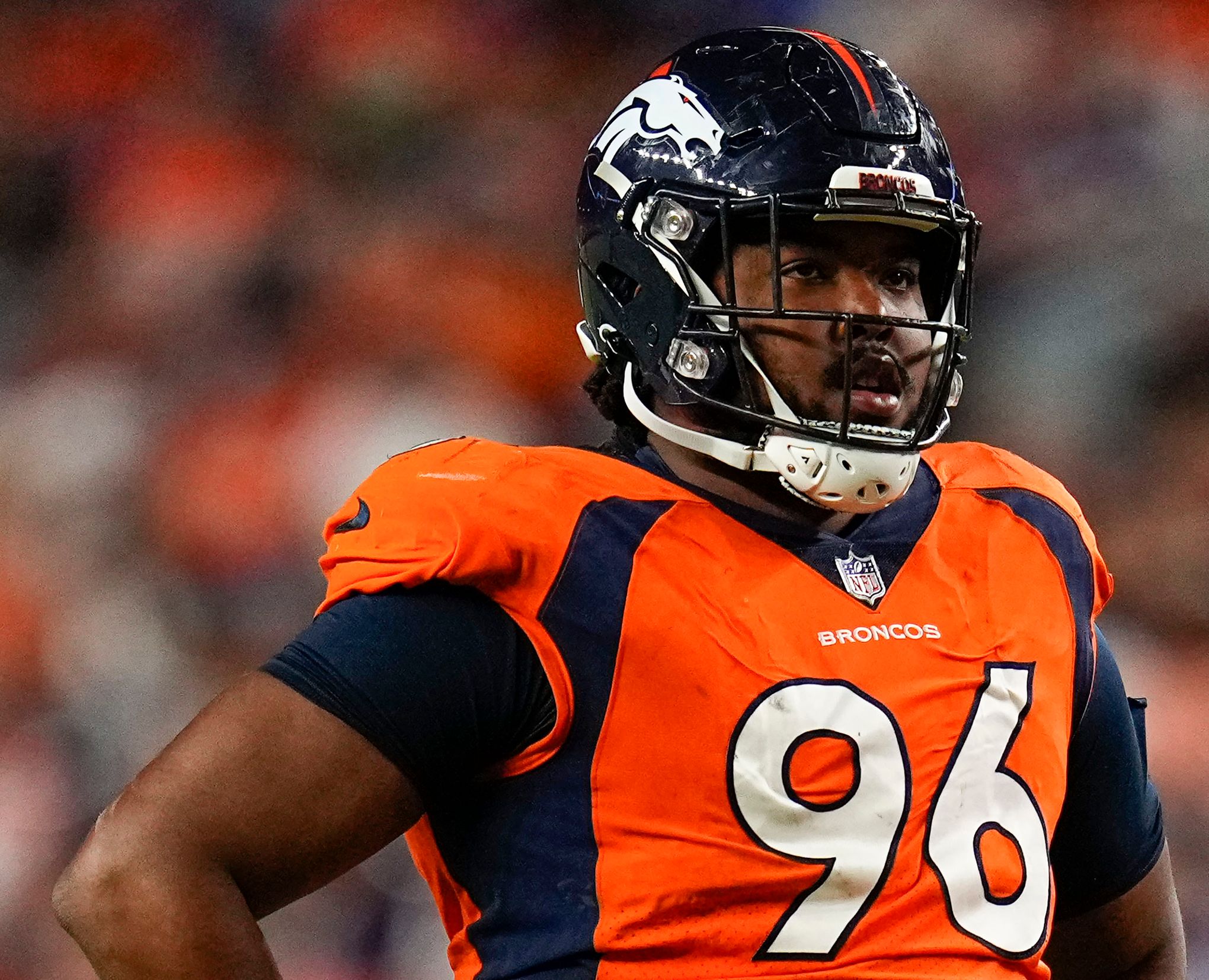 NFL suspends Broncos defensive end Eyioma Uwazurike indefinitely for  gambling on games