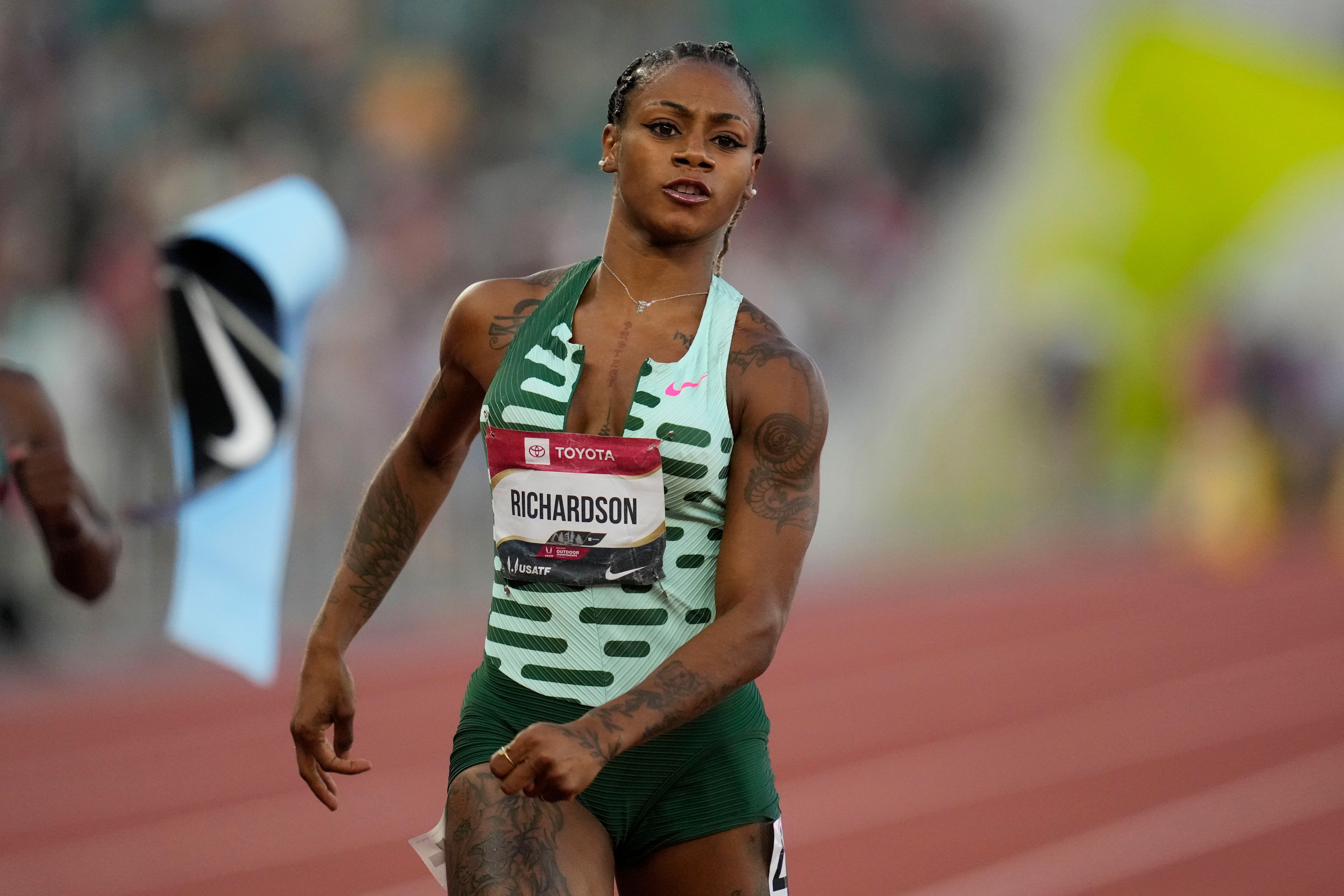 Sha'Carri Richardson wins 100 meters at US championships in 10.82